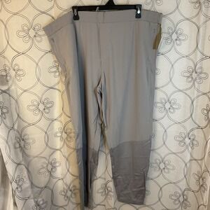 All‎ In Motion Women Lightweight Drawstring Gray Pants Pockets Size 2XL